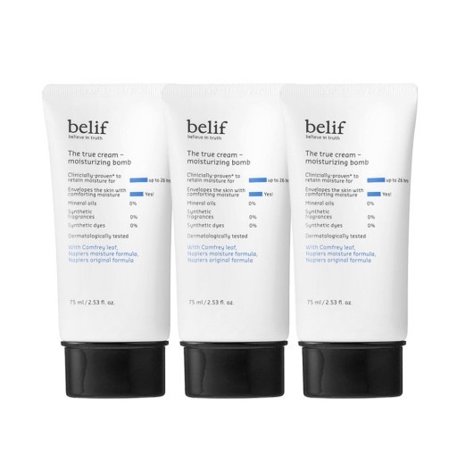 [1+1+1] ビリープザトゥルークリームモイスチャライジングバーム 75mL Tube type /belif