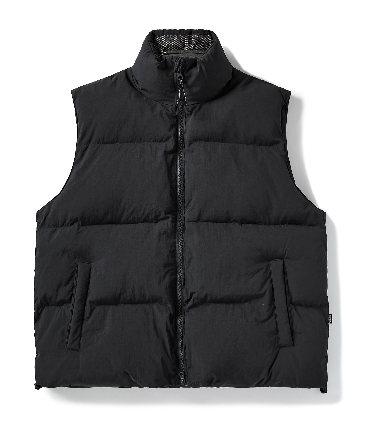 ミニマルプロジェクト MNMP ハイネックパッド入りベスト MVT102 [ブラック]