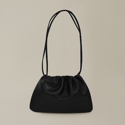 [NOTHING WRITTEN] Nella strap large bag ☆送料込☆ 7TH / Nella strap large bag (Black) - Nothing written