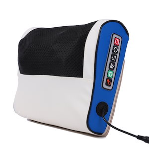 新しいスマート電気マッサージ器 肩こり 寝がらマッサージ枕 温熱 小型多機能マッサージグッズ