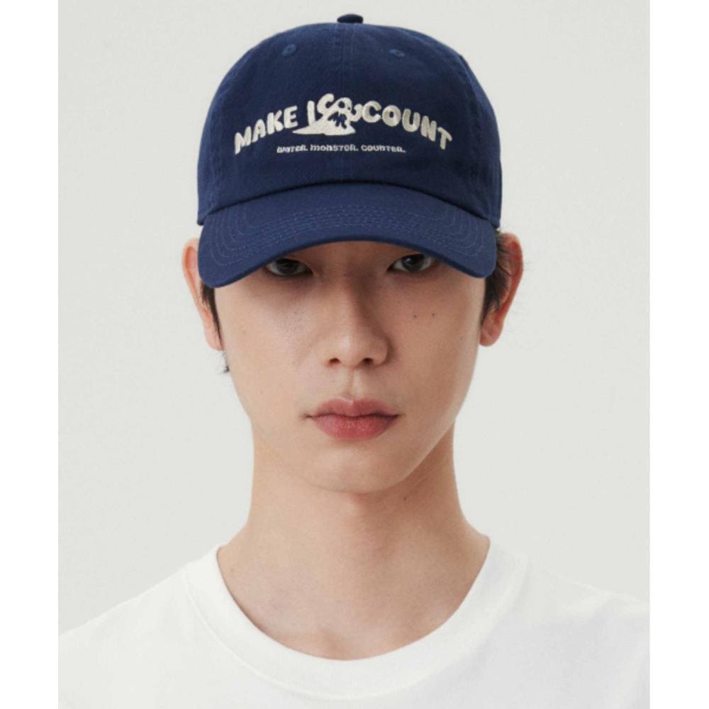 WMC Arch Monster Ball Cap NAVY O-MOBXE4M44656