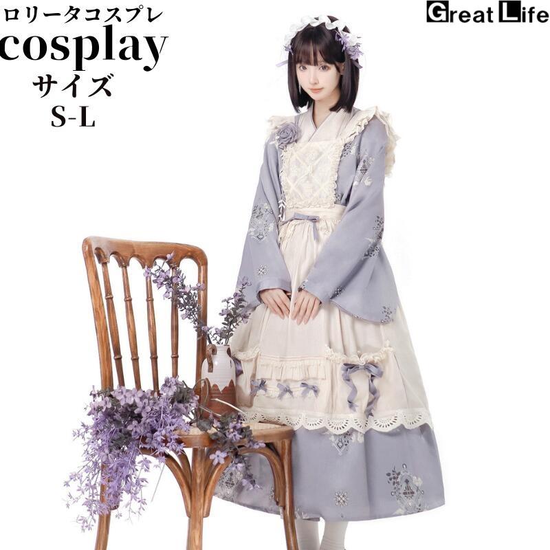 ロリータ ロリィタ ワンピース メイド ロリータ ファッション ロリィタファッション 半袖 クラシカル ゴシック 大人 ふわふわ レース レディース ハロウイン 仮