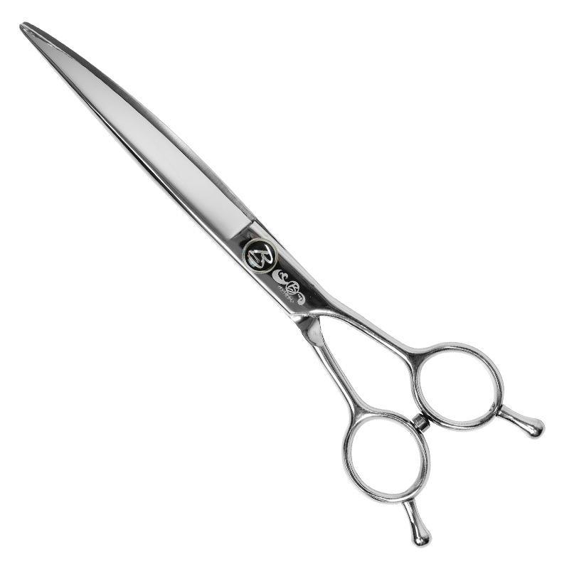 WM-70 高級トリミングカーブシザー (メガネハンドル)