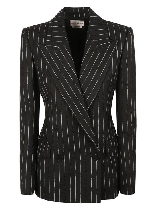 ALEXANDER MCQUEEN Women Jackets 768496QJADN1080 Black