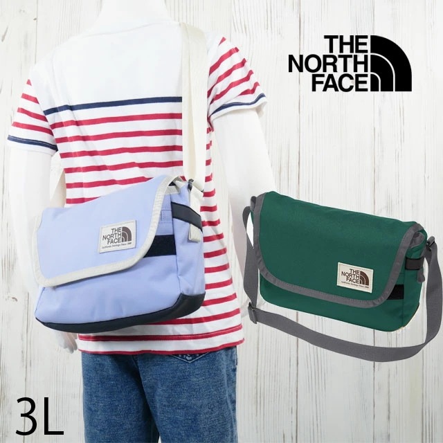 ザ・ノース・フェイス ショルダーバッグ キッズ ジュニア NMJ72365 ショルダーポーチ メッセンジャーバッグ 斜め掛け ミニバッグ ポシェット 小物 お出かけ 外出 買い物 アウトドア 3L 男