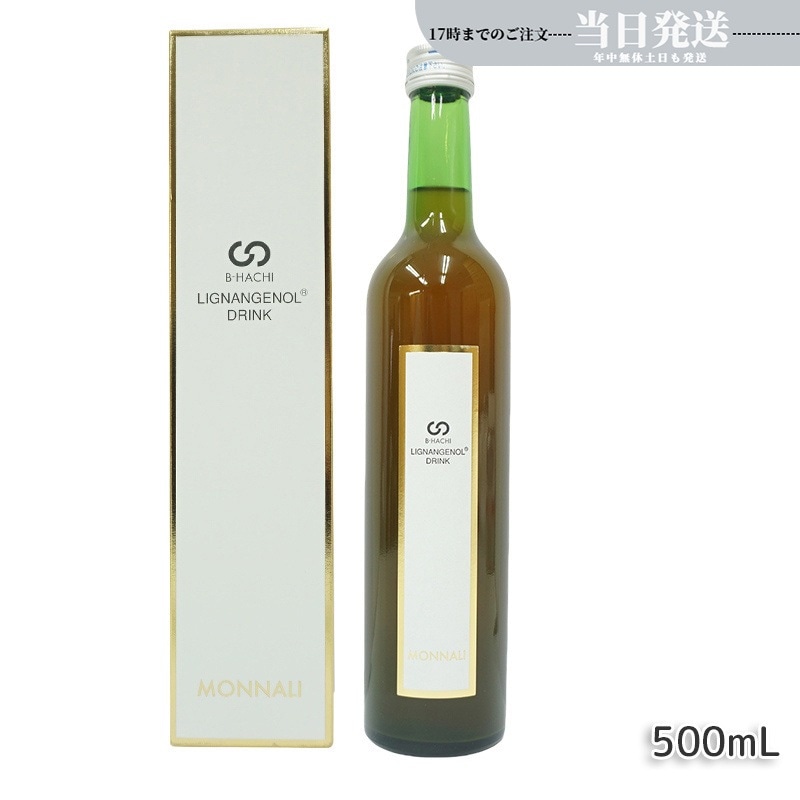 モナリ B-HACHI リグナンジェノールドリンク 500ml MONNALI もなり