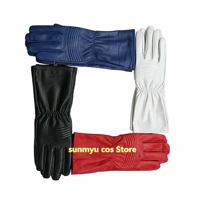 高品質　羊革本革 手袋　グローブ　コスプレ衣装　フリーサイズ