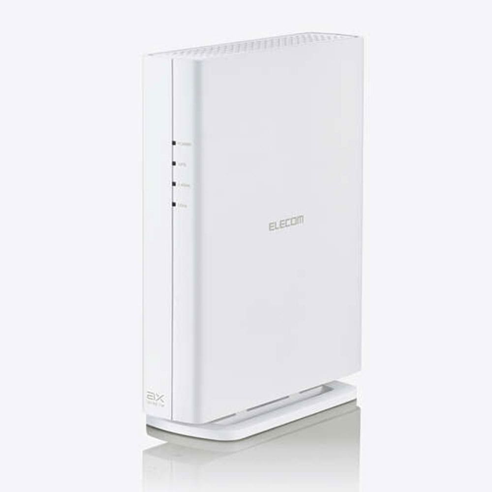 無線LAN中継器 エレコム ELECOM WTC-X3000GS-W ホワイト 中継機 Wi-Fi 6 / 2402 + 574Mbps 省スペース コンパクト (ya)