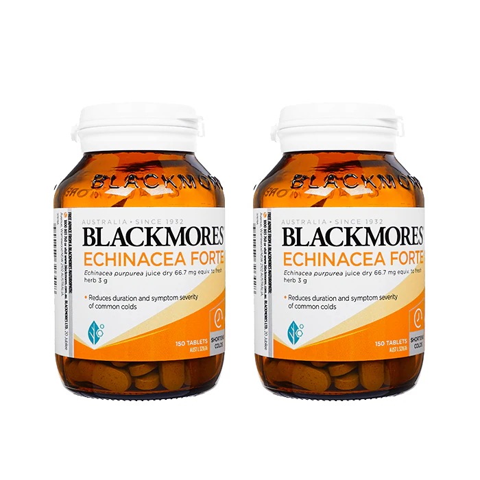 エキナセアフォルテ 150錠 2本 ブラックモアズ Blackmores Echinacea Forte ムラサキバレンギク 海外直送 ヤマト国際便発送 日時指定不可 7,258円