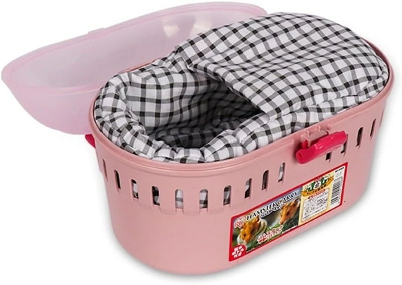 ハムスター キャリーケージ 小動物 給水器付き 冬用インナー付き 手提げ 通気性 外出 軽量 おしゃれ 持ち運び お散歩 お出かけ 通院 防災 避難 旅行 ペット用品 ペットキャリー ペットハウス 四
