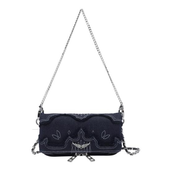 ZADIG & VOLTAIRE Women Shoulder Bags LWBA04440 415 Blue
