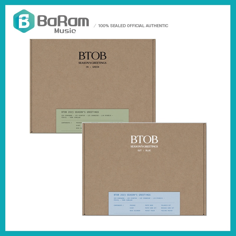 【15%SALE】(2種セット) 【BTOB】 2023 SEASONS GREETINGS