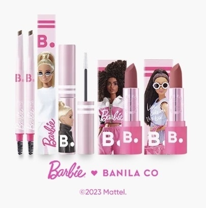 バービーリップ+アイメイクセット バービーのようにスタイリッシュにポイントメイクアップ完成