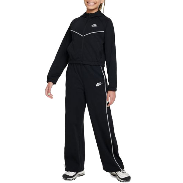 返品交換不可 大特価 NIKE ナイキ 上下セット YTH ガールズ NSW HR フルジップ フーディ トラックスーツ ジャージ キッズ ジュニア FD2948-10