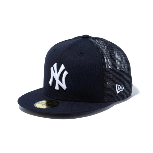 [即納]NEWERA ニューエラ 59FIFTY トラッカー メッシュ ニューヨーク・ヤンキース ネイビー × ホワイト メンズ 男性 レディース 女性 帽子 ハット 小物 アクセサリー 送料無料 N 5,808円
