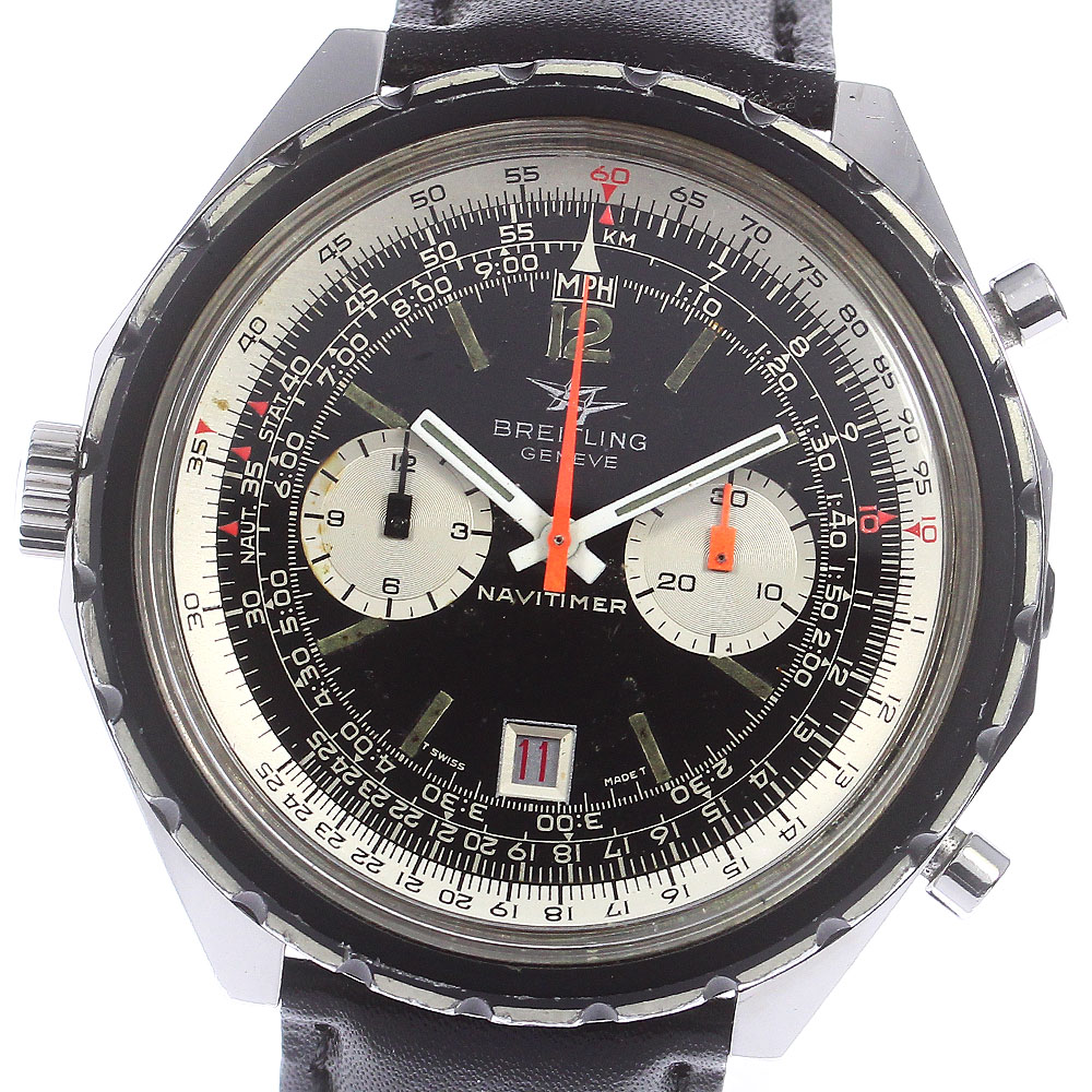 訳あり ブライトリング BREITLING 1809 ナビタイマー コスモノート ヴィンテージ cal.12 自動巻き メンズ _764635【中古】