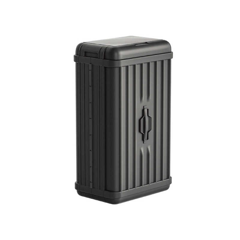 ウィンコド　トランク型折りたたみ式センサー付きゴミ箱 [50L / 自動センサー式] ブラック　TH-ATC50-BK