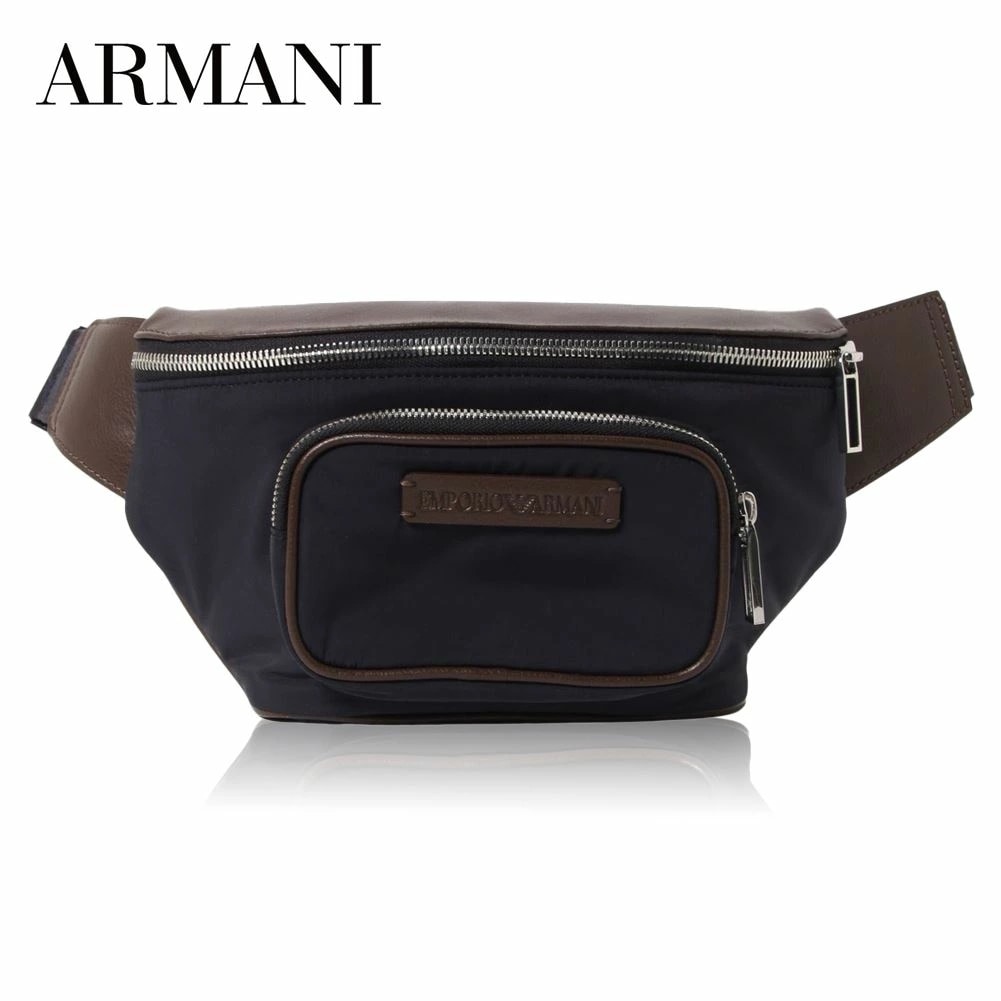 メンズ ボディバッグ Y4O238 YOB3E 84732 ブラック/ブラウン