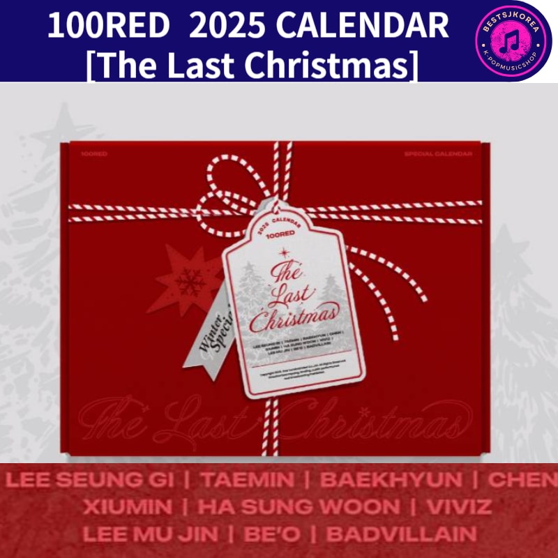 100RED  2025 CALENDAR  [The Last Christmas]