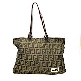 Qoo10] FENDI ズッカ柄 トートバッグ エコバッグ 折り