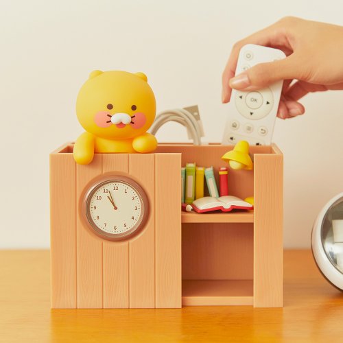 アナログ卓上時計_春食