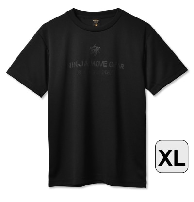 パワーアップ シャツ (黒・XL) リライブシャツ＋αの身体機能向上Tシャツ　 レディース・メンズ兼用