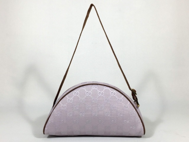 ハンドバッグ GG キャンバス ラベンダー 中古品