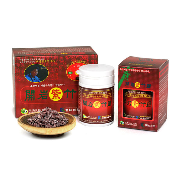 紫竹塩/100g/竹塩/塩/ミネラル