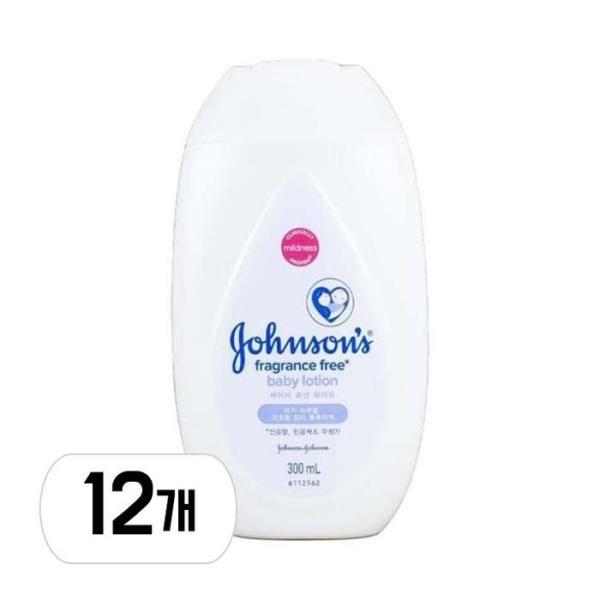 ジョンスンズベビー ローション ホワイト 300ml 12個