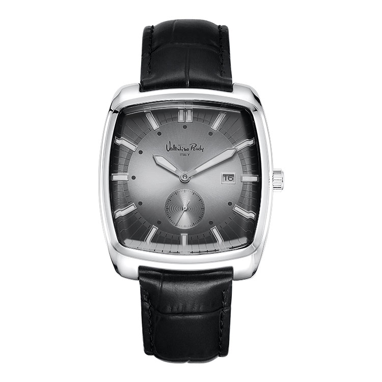 VR6569A-BKBK mens leather watch