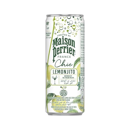 Maison Perrier(メゾンペリエ) シック レモヒート 缶 250ml×24本 (ノンアルコール カクテル モヒート)