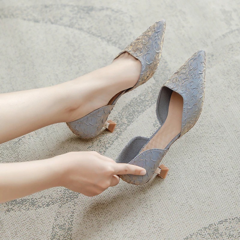 謝恩会 きれいめ パーティー キャバサンダル サテン 成人式 結婚式 痛くない 二次会 ポインテッドトゥ エレガント パンプス 同窓会 美脚パンプス ピンヒール セレモニー ブライダルシューズ キャ