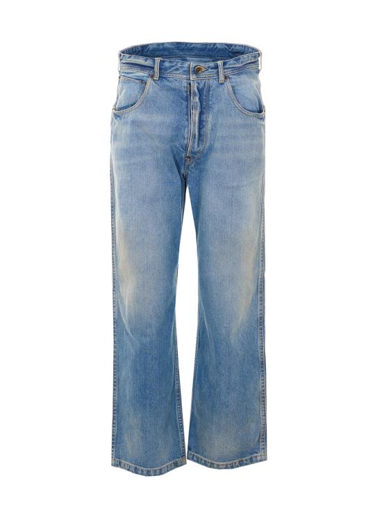 MAISON MARGIELA Men Straight Pants S50LA0245 S30561987 Blue