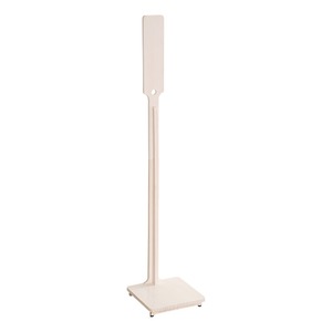 スティッククリーナースタンド/掃除機立て (ホワイト) 幅27.5cm 木製 スリム