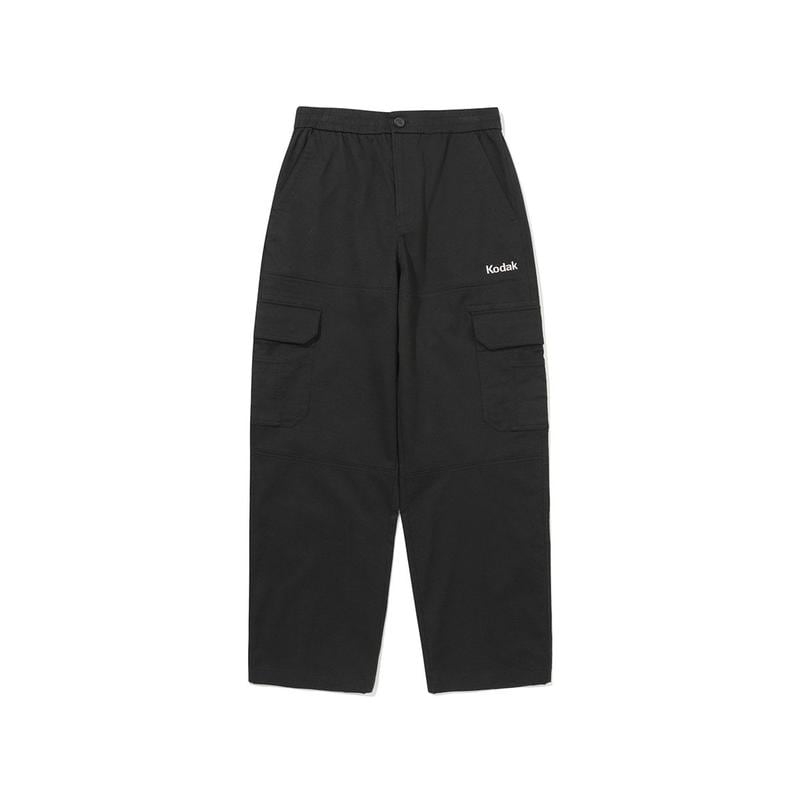 [公式] バルーンフィット コットン カーゴパンツ BLACK