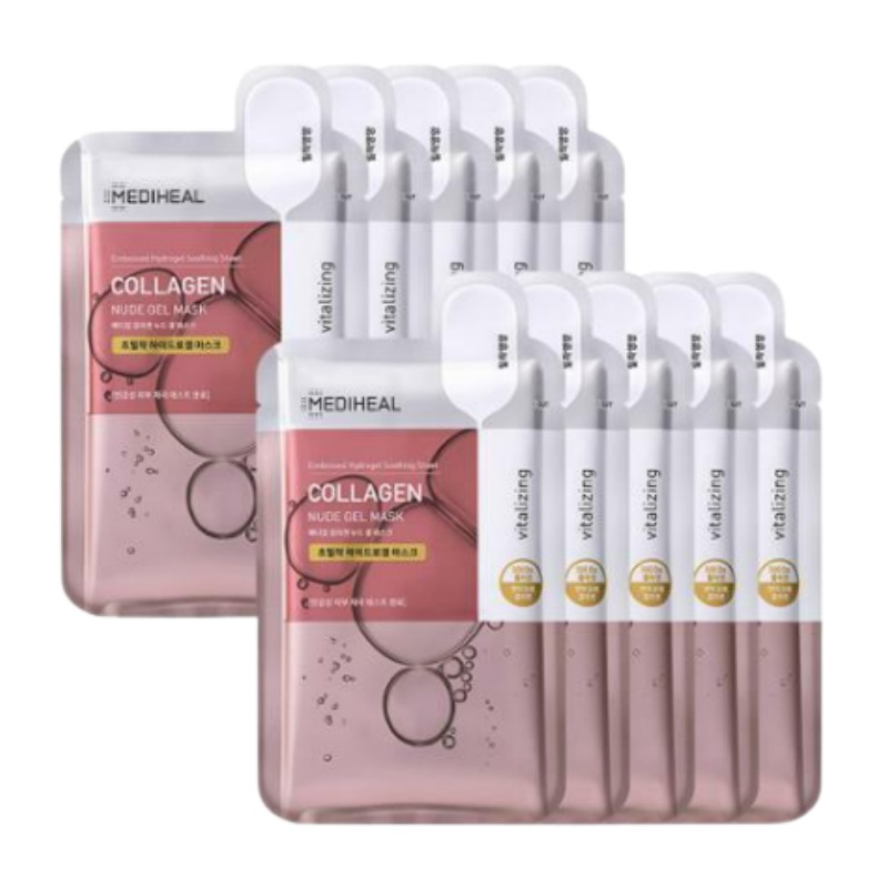 [NEW]メディヒール コラーゲンヌードゲルマスク 10枚入