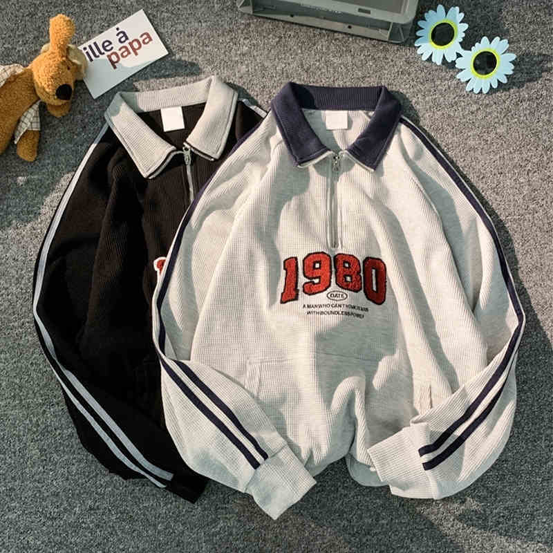 トップス シャツ レディース 送料無料 2色 カットソー 袖あり 長袖 襟付き ボーダー ワッペン ロゴ サイドライン 大人可愛い ジップ シンプル 大人 上品 おしゃれ お洒落 エレガント 大きめ