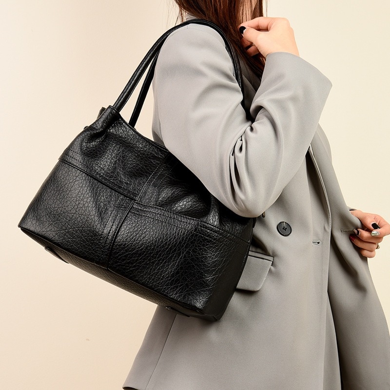 レディース トートバッグ 通勤 大容量トートバッグ かたかた掛け 高級感 手提げバッグ ショルダーバッグ