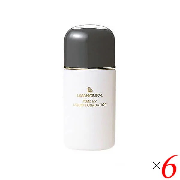 リマナチュラル UVリクイドファンデーションピンク 215 30ml 6本セット