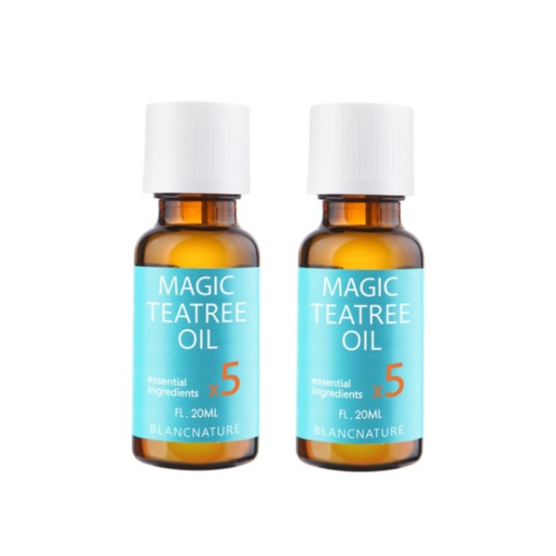 マジックティーツリーオイル20ml+20ml 2個/5倍高濃縮ティーツリー成分