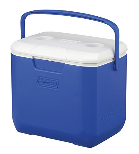 Coleman(コールマン) クーラーボックス エクスカーションクーラー 30QT 容量約28L ブルー/ホワイト 2000027861