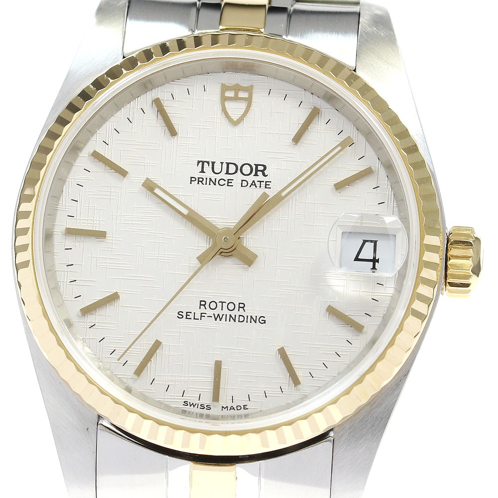 チュードル TUDOR 72033 プリンスデイト YGベゼル Cal.2824-2 自動巻き ボーイズ 良品 _826150【中古】