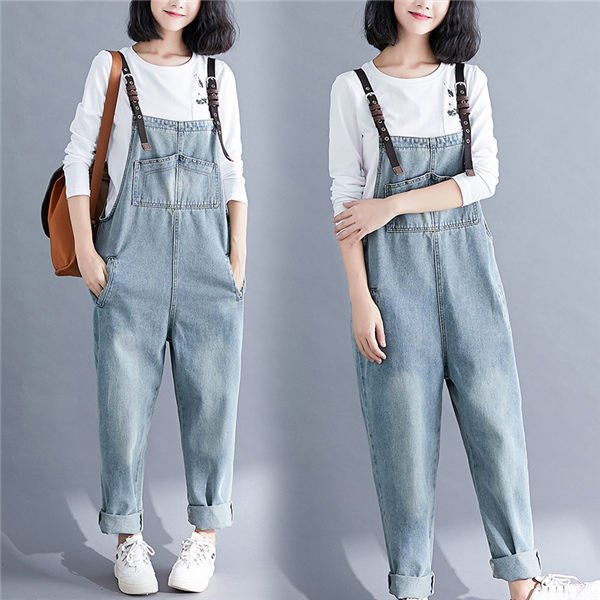 サロペットデニムパンツ レディース パンツ オーバーオール サロペットデニムパンツ 夏ズボン 体型カバー ゆったり 春夏 バレンタイン 2023 プレゼント