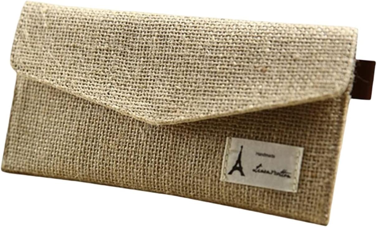 【20%OFFクーポン】長財布 レディース 大人 エッフェル塔 2つ折り ボタン 帆布 軽量 薄型 財布 大容量 カード入れ レシート スマホ入れ可 取り出しやすい 多機能 お手頃 ウォレット ファッ