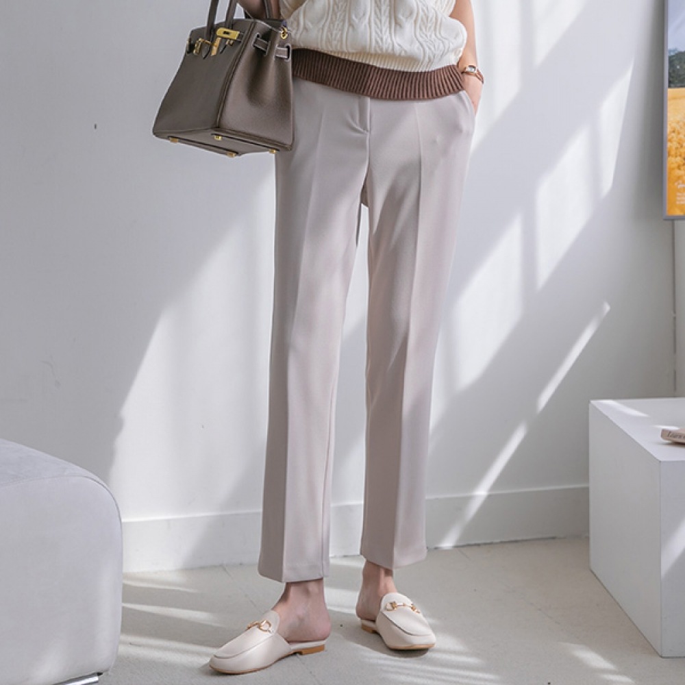 [ナック21] (F~3XL) クリーンストレートフィットスラックスDM21-P-42