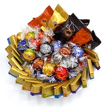 リンドール ゴディバ 2種 高級 チョコレート 61個 詰め合わせ セット ギフトバッグ付き（同梱）