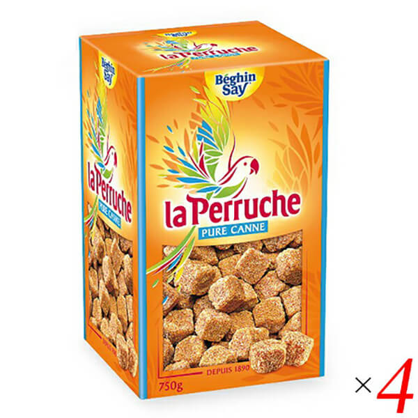 砂糖 きび砂糖 角砂糖 ラペルーシュ ブラウン ホワイト 750g ４箱セット ベキ 5,382円