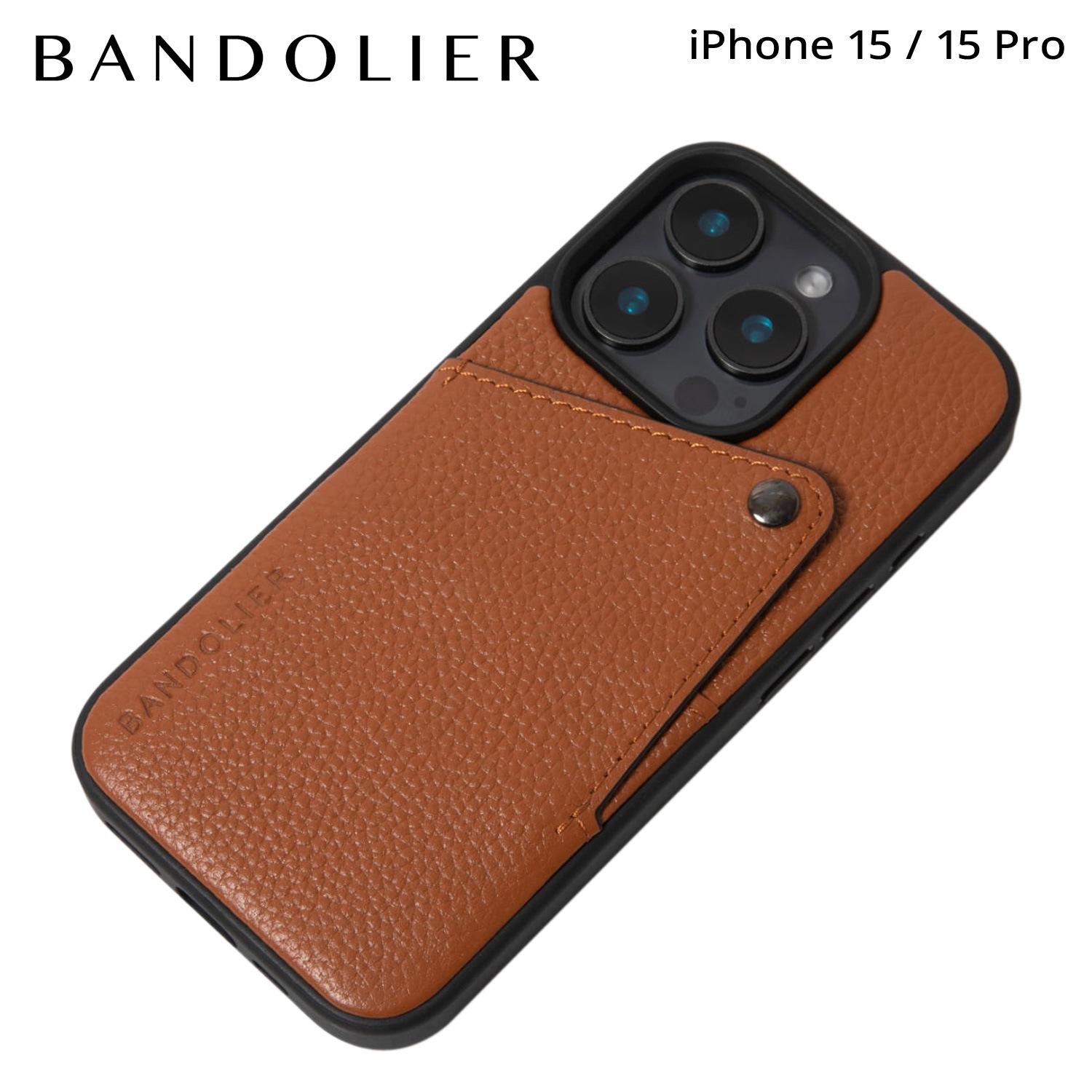スマホショルダー スマホケース iPhone15 15 Pro アイフォン アレックス シエンナ メンズ レディース ブラウン 60ALX