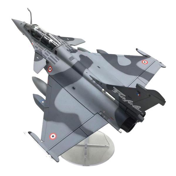 1:72 ラファール戦闘機モデル ディスプレイスタンド付き ダイキャスト飛行機おもちゃ 飛行モデル 本棚 オフィス 航空記念品