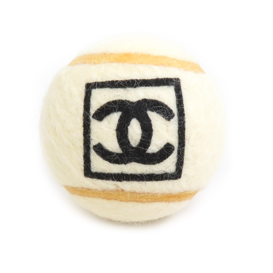 シャネル CHANEL テニスボール フェルト クリーム ユニセックス h30171f